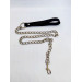 Ошейник с поводком DS Fetish Collar with leash black