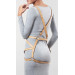 Портупея женская Arrow Dress Harness бежевая, One Size