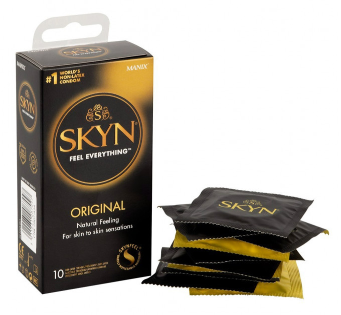 Презервативи безлатексні Skyn Original, (ціна за пачку, 10 шт)