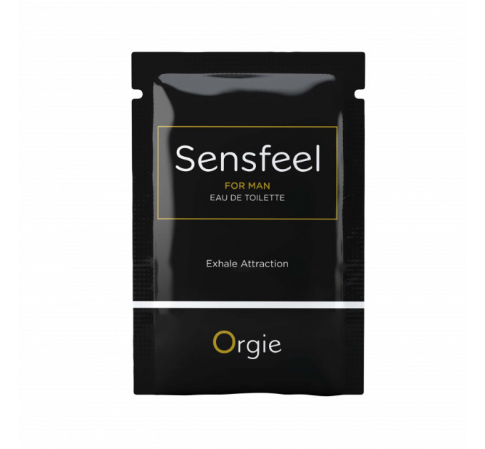 ПРОБНИК чоловіча туалетна вода Orgie SENSFEEL афродизіак, 1 мл