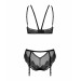 Сексуальный комплект Obsessive Allastia set Black L/XL