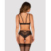 Сексуальный комплект Obsessive Allastia set Black L/XL