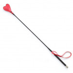 Стек DS Fetish Crop heart red leather