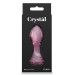 Скляна пробка NS Novelties CRYSTAL ROSE PINK