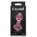 Скляна пробка NS Novelties CRYSTAL ROSE PINK