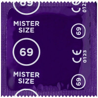 Презервативи латексні Mister Size 69 мм ультра тонкі (ціна за упаковку, 10 шт.)