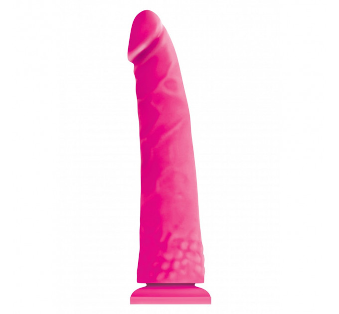 Силиконовый реалистичный фаллоимитатор NS Novelties Colors Pleasures розовый