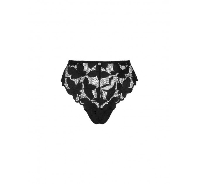 Трусики с узорами Obsessive Editya черный, XS/S