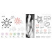 Украшение для грудей MIMI Metallic Skin Transfer Bijoux Indiscrets