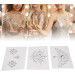 Украшение для грудей MIMI Metallic Skin Transfer Bijoux Indiscrets