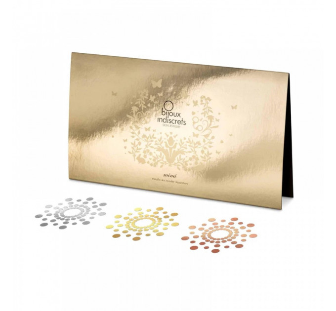 Украшение для грудей MIMI Metallic Skin Transfer Bijoux Indiscrets