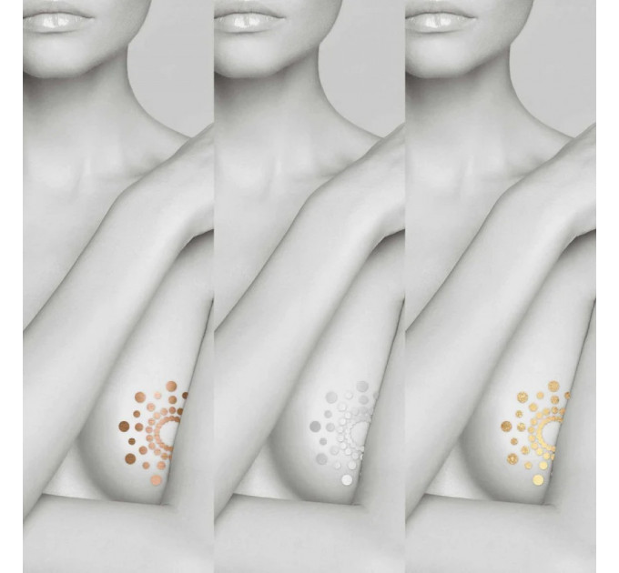Украшение для грудей MIMI Metallic Skin Transfer Bijoux Indiscrets