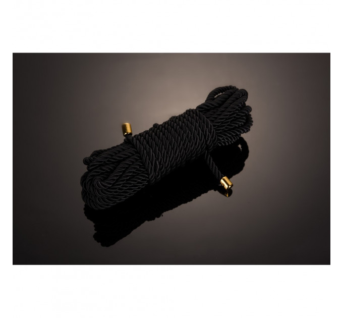 Веревка для бондажа UPKO Restraint Bondage Rope, черная, 10 м