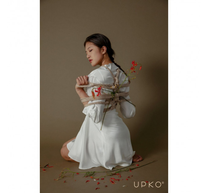 Веревка для бондажа UPKO Restraint Bondage Rope, черная, 10 м