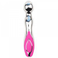 Вібромасажер для точки G CHISA DiDi Magic G Wand з підсвічуванням, рожевий