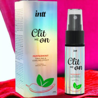 Збудливий гель INTT Clitoris Stimulator Spray Clit Me On Peppermint