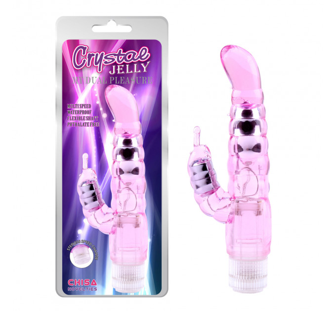Вибратор-кролик Chisa Crystal Jellie Pleaser