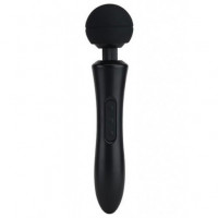 Вібратор-мікрофон з пульсацією чорний Massager Ultra Powerful -Big USB