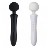 Вібратор-мікрофон з пульсацією чорний Massager Ultra Powerful -Big USB