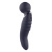 Вибратор микрофон изогнутый двойной стимуляции Dream Toys Glam Dual Wand Vibe, фиолетовый