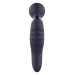 Вибратор микрофон изогнутый двойной стимуляции Dream Toys Glam Dual Wand Vibe, фиолетовый