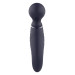 Вибратор микрофон изогнутый двойной стимуляции Dream Toys Glam Dual Wand Vibe, фиолетовый