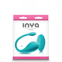 Виброяйцо с дистанционным пультом управления NS Novelties Inya Venus, бирюзовый