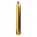 Вибропуля Ultra Power Bullet USB Glossy Gold 10 режимов вибрации