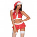 Костюм Миссис Клаус Obsessive Ms Claus Red/White S\M
