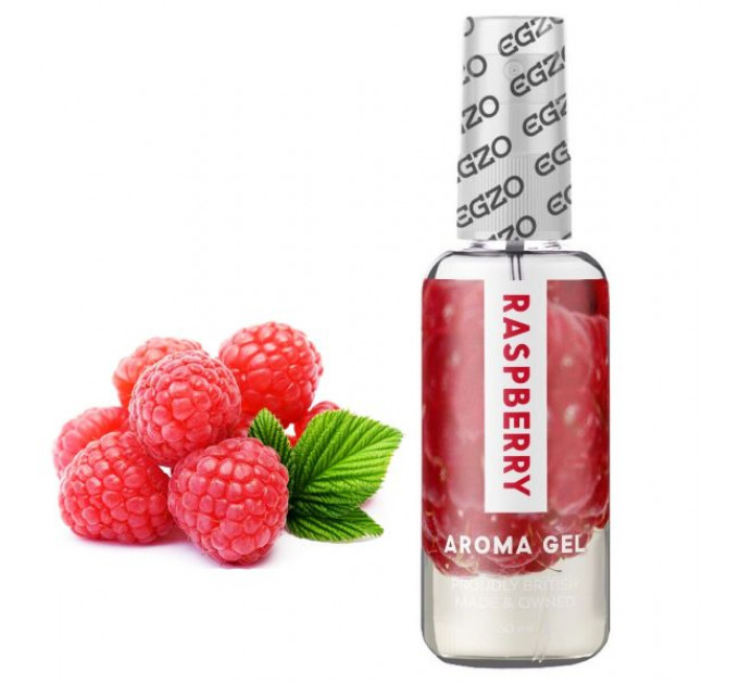 Съедобный гель-лубрикант EGZO AROMA GEL - Малина 50 мл