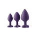 Набор анальных пробок Dream Toys FLIRTS PURPLE