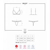 Комплект 866-SET-1 set 2-pcs S / M