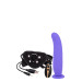 Dt51130 Страпон жіночий з пультом управління Seven Creations DILDO STRAP-ON PURPLE