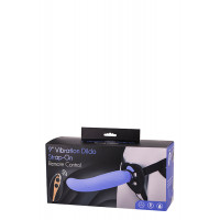 Dt51130 Страпон жіночий з пультом управління Seven Creations DILDO STRAP-ON PURPLE