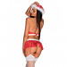 Костюм Миссис Клаус Obsessive Ms Claus Red/White S\M