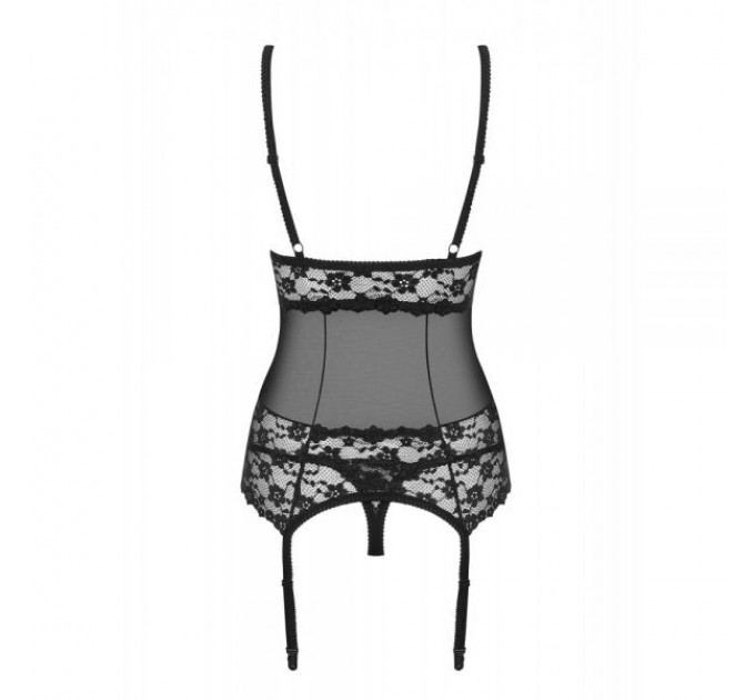 Корсет Letica corset thong black S/M