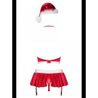 Костюм Місіс Клаус Obsessive Ms Claus Red / White S\M