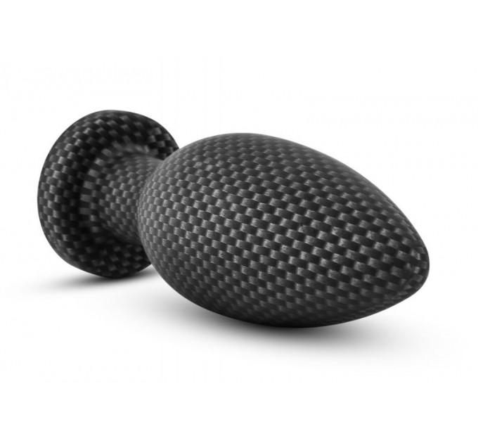 Анальна пробка силікон BLUSH SPARK SILICONE PLUG SMALL CARBON FIBER