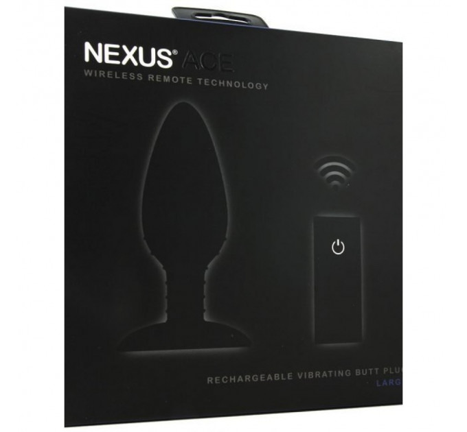Анальна вібропробка Nexus Ace Large з дистанційним пультом управління