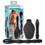 Анальный душ You2Toys Shower Me, 2 насадки, черный