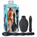 Анальный душ You2Toys Shower Me, 2 насадки, черный