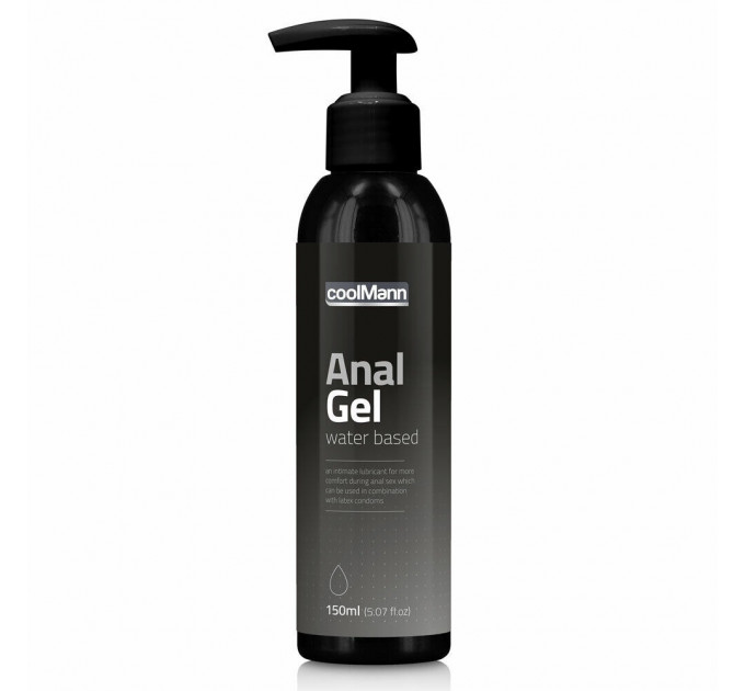 Анальний лубрикант CoolMann Anal Gel (150 ml)