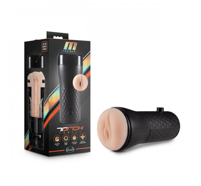 Мастурбатор вагина M for Men Torch Thrill в колбе