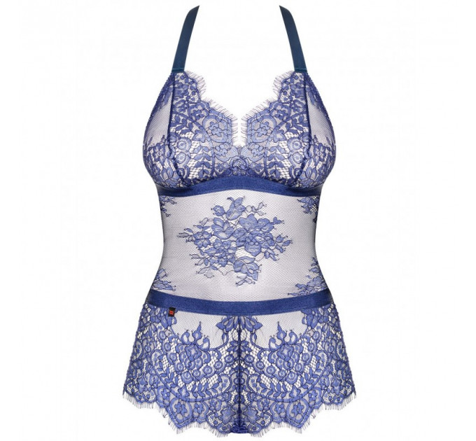 Боди Obsessive Flowlace body S/M