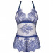 Боди Obsessive Flowlace body S/M