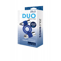 Ерекційне кільце з вібрацією ZOLO DUO VIBRATING C-RING
