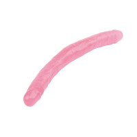 Фаллоимитатор двойной Chisa Hi-Rubber 45 см, розовый
