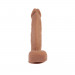 Фаллоимитатор с мошонкой на присоске Chisa T-skin ReaL Dick Boy, бежевый