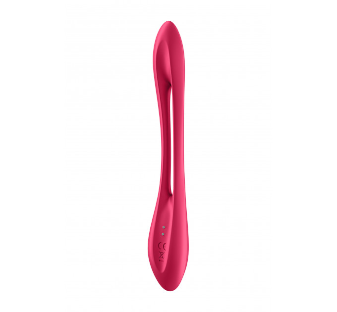 Універсальний вібратор (ерекційне кільце), що гнеться SATISFYER ELASTIC JOY RED