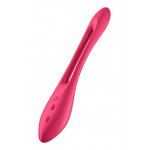 Універсальний вібратор (ерекційне кільце), що гнеться SATISFYER ELASTIC JOY RED